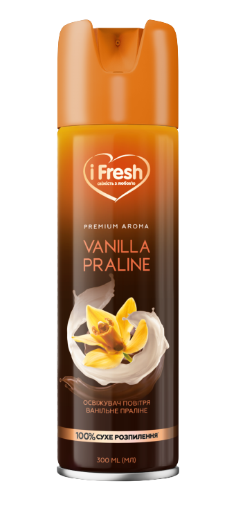 Освіжувач повітря IFRESH premium aroma vanilla praline 300 мл